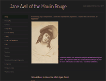 Tablet Screenshot of janeavril.net
